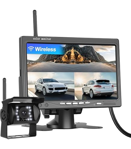 Amazon.co.jp: EE-2185A ワイヤレスカメラシステム バックカメラ